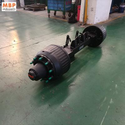 China German Axle BPW 18 Ton Axle 18 Ton Axle Low Price Trailer Part Truck Part 1840mm 1850mm Trailer Truck Part for sale