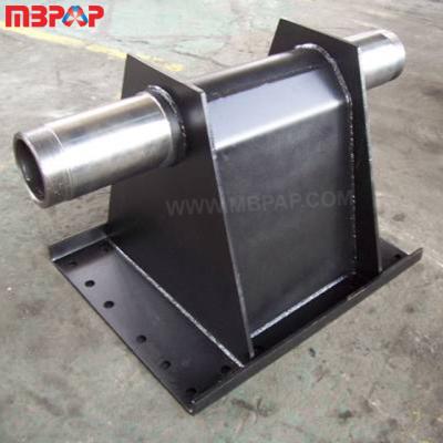 China Trailer Parts 12T 14T 16T Bogie Bracket Welding Assembly For L1 HJ Type Axle Super 28T/30T/35T for sale