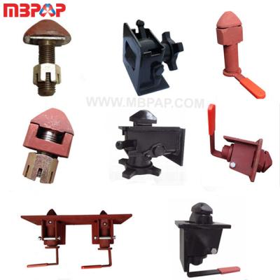 China Flatbed trailer parts low price shipping container twist lock trailer twist lock for semi trailer for sale