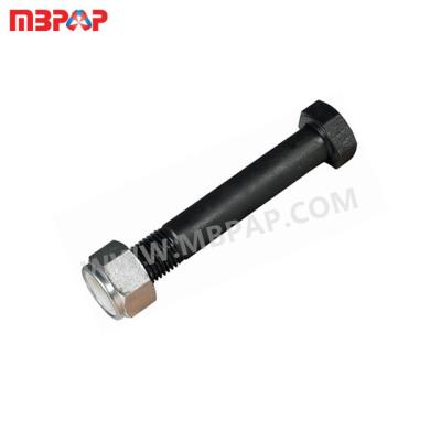 China Trailer Parts M36*165mm Hexagon Headed Bolt With Nut For Tri Axle Type Sub / BPW L1 HJ Mechanical Use Over Suspension Trailer Parts Throw for sale