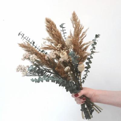 China wholesale dried flower bouquet DIY dried flowers decoration 2021 dried flower arrangement zu verkaufen