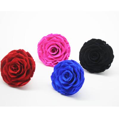 China Factory supply Love Long Lasting Rose 3-5 Years 7-8 cm preserved roses forever rose sky blue 7-8cm à venda