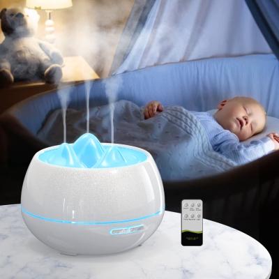 China Outdoor Factory Wholesale Ultrasonic Mini Home Humidifier 500ml USB Essential Oil Light Led Diffuser for sale