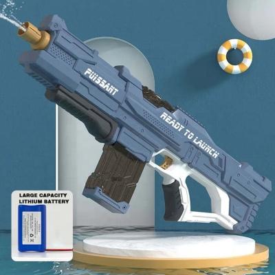 China Electronic Toy Custom Fright Game Water Gun Electric Automatic & Precise High End Premium Electric Big Water Gun Toys For Adult for sale