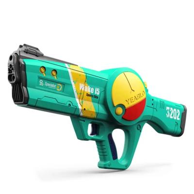 China Electronic Toy Hot Selling 1200ml High Capacity Automatic Water Gun Electric Guns Fast Delivery Battery Powered Water Gun Toy For Kids for sale