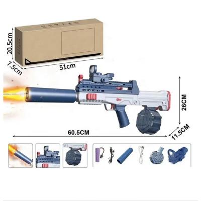 China Electronic Toy Hot Selling High Pressure Long Distance Shooting Plastic Water Gun Summer Outdoor Electric Continuous Firing Water Squirt Gun for sale