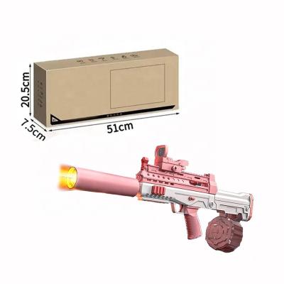 China Electronic Toy Design Style Adult Electric Toy Water Gun Large Capacity 30ft Range Automatic Shooting Water Squirt Gun With Magnifying Glass for sale