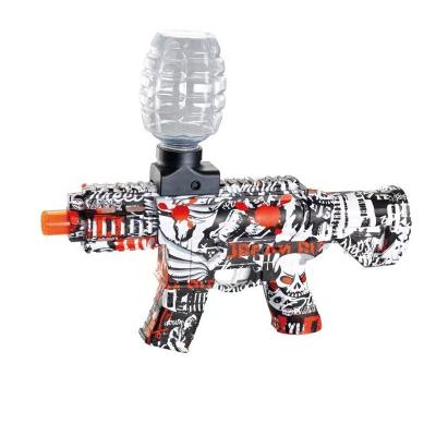 China Electronic Toy New Arrival Kids Pistol Uzi Ammo Adult Electric Gel Blaster Gun With Lights Water Ball Bullets Ak47 Toy Guns for sale