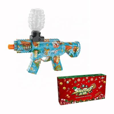 China Electronic Toy 2023 New Arrival Christmas Doodle Gifts Electric Gel Blaster Gun Colorful Full-automatic Gel Balls Gun Ak47 For Kids for sale