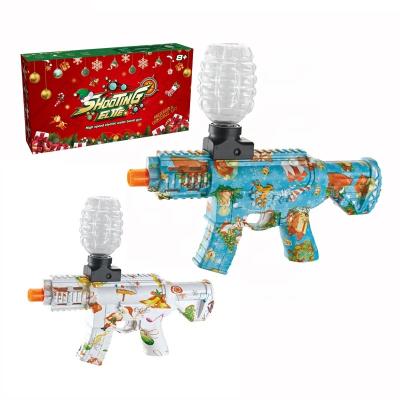 China Electronic Toy 2023 New Christmas Doodle Gel Blaster Gun Ak47 Electric High-speed Serial Firing Spherical Trendy Versus Toy Guns For Children for sale