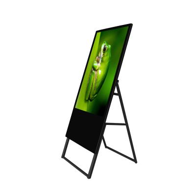 China Shenzhen Indoor Marcoluck 43inch 49inch 55 inch Advertising Touch Screen Super Slim LCD Display Portable Android Digital Signage for sale