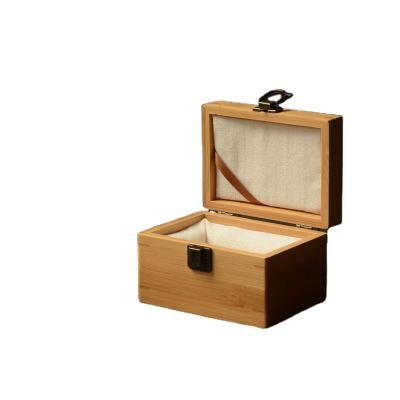 China China can be customized size of jewelry box high-grade bamboo jewelry gift box atmospheric wooden box for sale