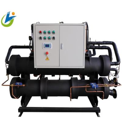 China House heating water source and ground type heat pump (source scroll water chiller) for sale