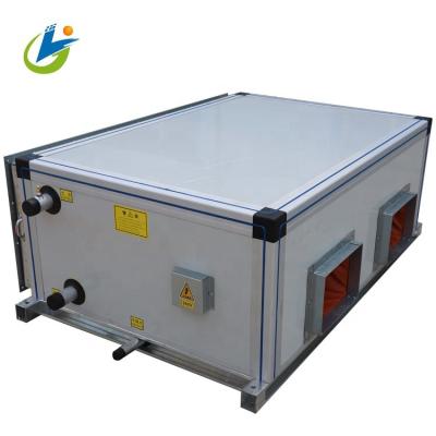 China Central type hydronic air handler restaurant hotel school supermaket air conditioning ceiling unit for sale