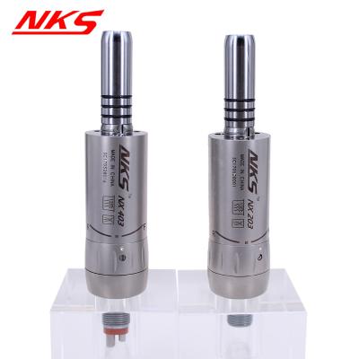 China NKS metal dental implant accessories micromotor marathon dental air motor for low speed handpiece for sale