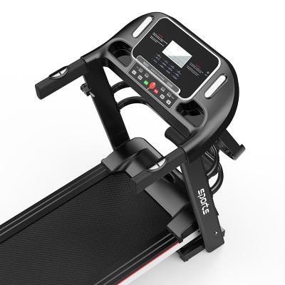 China 2021New Arrival Home Gym Foldable Running Machine Customized Logo Home Gym Fitness Manual Treadmill for sale