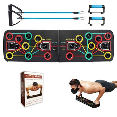 China Home Workout Multifunctional Portable Push Ups Bar Wooden Push Ups Stands Lift Up Bar Parallel Bars Push Up Board Bodybuilding Portable Wooden Gymnastic Parallettes Dip Bars for sale