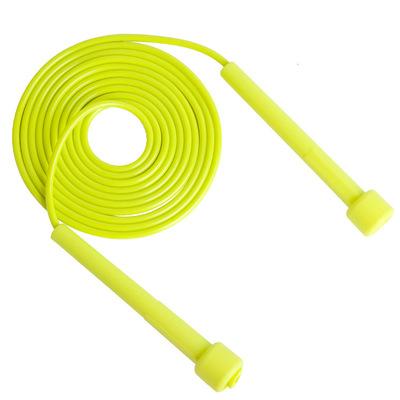 China Custom Gym and School Kids and Fitness PVC Plastic Light Pink Jumping Jump Rope Small Adult Kids Single Handle for Kids for sale