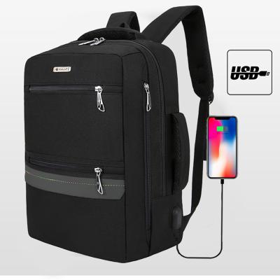 China With USB Backpack Laptop Business Outdoor High Quality High Rise Hand Carry Travel Backpack With USB Fashion Popular Schoolbag for sale