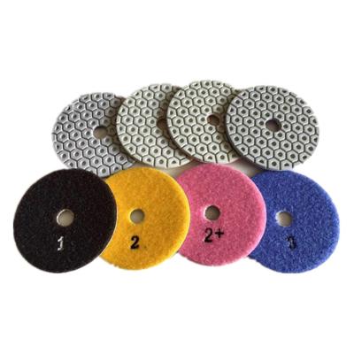 China Durable Diamond Polishing Pad Diamond Polishing Pad for Angle Grinder for sale