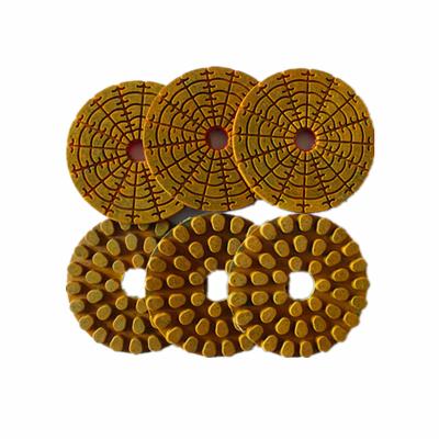 China Marble Hot High Temperature Resistant Metal Diamond Polishing Pad for sale