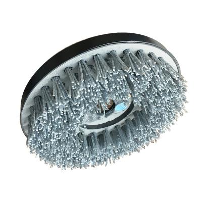 China 200mm Diamond Abrasive Brush For Granite Marble Surface Stone for sale