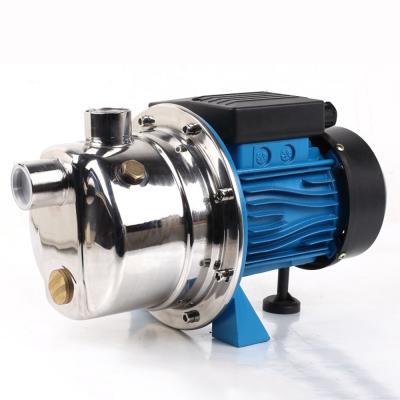 China AUTOMATIC water pump JETST100 1hp 750w stainless steel pump body TANK surface pump pump for sale