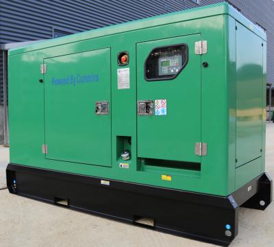 China 100kva Silent Diesel Generator Powered By USA Engine Generator DC-C100 for sale