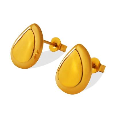 China FASHIONABLE Premium Titanium Gold Plated Drop Earrings Jewelry for sale