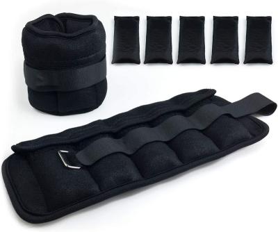 China Factory Skin-Friendly Wholesale Neoprene Adjustable Ankle And Wrist Weight Sandbag for sale