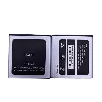 China Mobile Phone 3.7v Li-Ion Rechargeable Battery Mah Battery Mobile Phone For 1300 D303 for sale