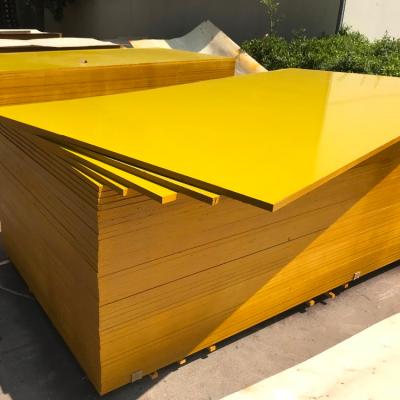 China 18mm WBP Contemporary Yellow 15mm Glue Poplar/PVC Eucaliptus/Birch Core Plywoods For Concrete Work for sale