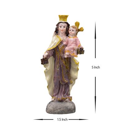 China Virgin Mary Religious Statues Decor Europe Jesus Statues Fall Decorations For Home for sale