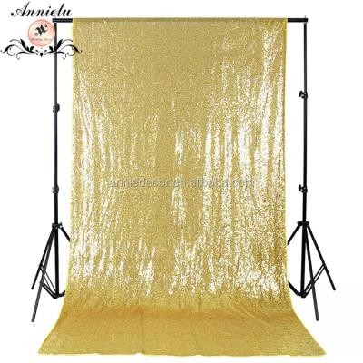 China Satin / Net Size 18mm Customized Beautiful Sequin Drapes Wedding Backdrop for sale