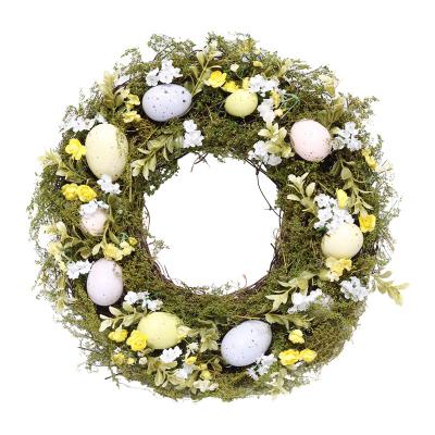 China Hot Decoration Easter Eggs Easter Decoration Artificial Green Amazon Home Style Pendant for sale