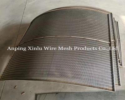 China Stainless Steel Arc-shaped Johnson Type Sieve Screen, Sieve Bend Screen for Solid Waste Separation zu verkaufen