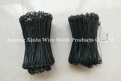 China Double Loop Binding Tie Wire - Length 18cm -  Binding 0.7mm Loop Tie Wire Corrosion Resistant for sale