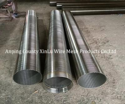 China Water Well Screen Pipe for Groundwater Treatment Length Up To 20foot Customized for sale