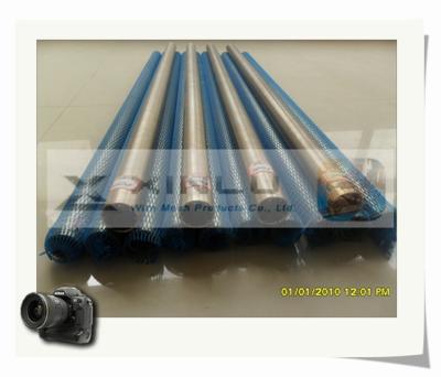 China Triangle Wire Mesh Pipe No Sharps LCG AISI 304 Wire Wrap Tube for sale