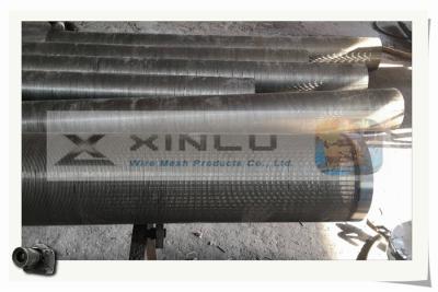 China SS 304 V Wire Screen Pipe 273mm 304 205 Stainless Steel Wedge Wire Screen for sale