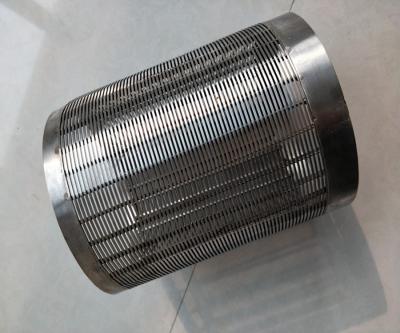 China Water Well Sand 304 Stainless Steel Filter Screen V Wire Wedge for sale