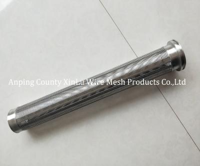 China Industrial Filter Mesh Stainless Steel Screen Tube 5mm Thickness 50mm Diameter for sale