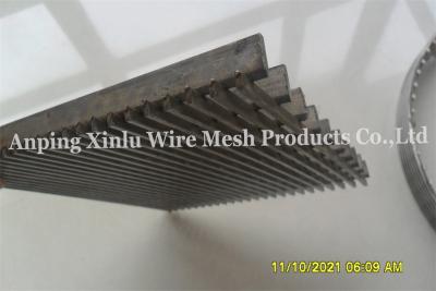 China Dewatering Flat Wedge Wire Screen Panel 3 - 12mm Thickness For Industry Filtration for sale