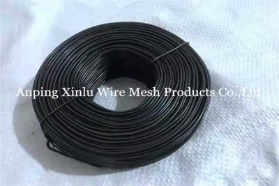 China 16 Gauge Zwarte gegalveerde banddraad Anti-corrosie 1 mm - 2 mm Diameter Double Loop Rebar Binding Wire Te koop