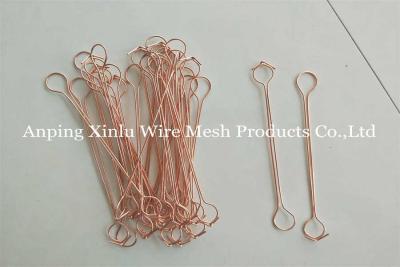 China 3 - 12 Zoll Metall Kupfer Twin Wire Doppelschleife Bar Tie 350 - 550mpa Anti-Rost Galvanized Rebar Tie Draht zu verkaufen