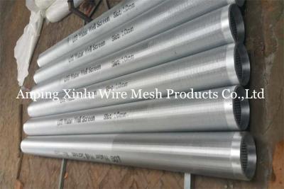 China Wedge Wire V Wire Screen Pipe Galvanized Zinc Plated For Liquid for sale