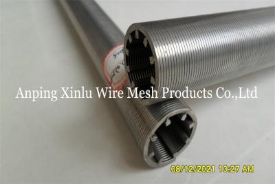 China Diameter 36mm Wedge Wire Screen Pipe Perfect Round Well Screen Tube for sale