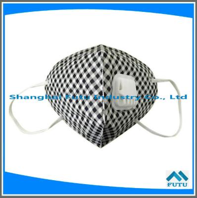 China flod shape face mask with actived carbon filter both oil and non-oil particulate, also available for pm 2.5 for sale