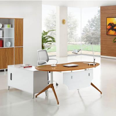 China 2022 Hot Selling Executive Modern White Computer Furniture School Office School Escritorios Wooden Desk for sale