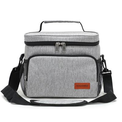 China Insulated Insulated Lunch Bag For Women/Men Reusable Lunch Box For Office Work School Picnic Beach Waterproof Tote Bag for sale